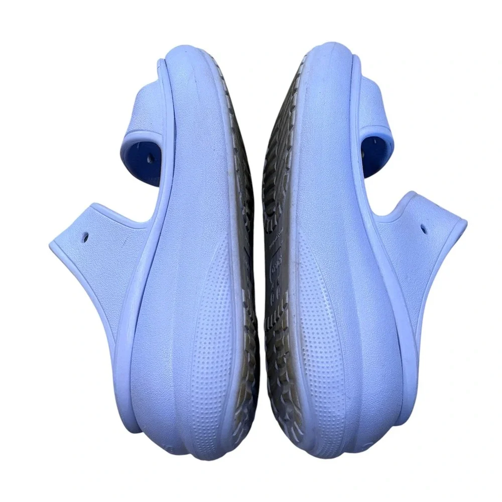 Crocs Crush Sandal Periwinkle Blue Platform Slide Womens 4 Mens 2 Chunky Comfort